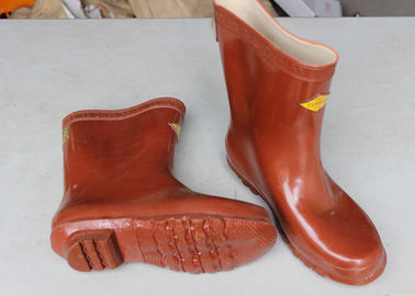 安全はゴム絶縁の靴の電気ゴム絶縁のブーツに用具を使います