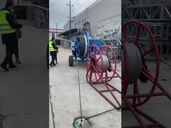 250kn ハイドロリックケーブル・プル・ケーブル・ストリング・エquipment トランスミッション・ラインの建設用