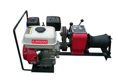 購入 力の構造のための 1 トンのガソリン機関の送電線のドラム ウィンチ online manufacture