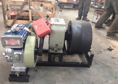 購入 3 鋼鉄ロープと来るトン 6HP のディーゼル機関の送電線のウィンチの引き手 online manufacture