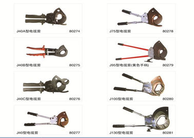 購入 ケーブルの切断のための良質の鋼鉄物質的なラチェット ケーブルのカッター online manufacture
