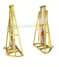 購入 5 - 10 トン 水力調節可能なワイヤリール ジャックスタンドワイヤオフスタンド online manufacture