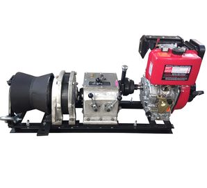 購入 機械能力50KNを引っ張るディーゼル ワイヤー ロープのウィンチ ケーブル5トンの最高速度 online manufacture