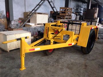 購入 容量は5トンの地下ケーブル ドラム トレーラーのハンド ブレーキおよびエア ブレーキに用具を使います online manufacture