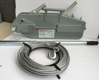 購入 ライン基本的な構造用具のTirfor 32 KNワイヤー ロープ起重機はワイヤー ロープ20mを含んでいる online manufacture