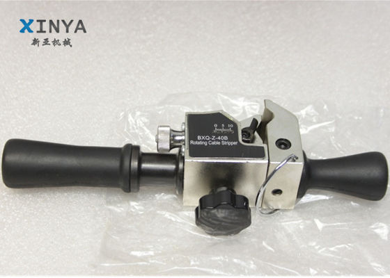 購入 BXQ-Z-40B 14-40mm 調整可能な回転ケーブルストリッパー 6mm エンドストリッピング深さと軽量1.04kgデザイン online manufacture