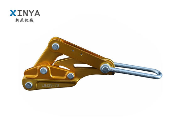 購入 40KN定格荷重アルミニウム合金ワイヤーグリップ、最大開口32mm、耐腐食性カムアロングクランプ online manufacture