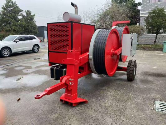 購入 2x50KN 連続圧力のダイゼルエンジンとケーブルストリングのための電子制御付きの水力ストレッサー online manufacture