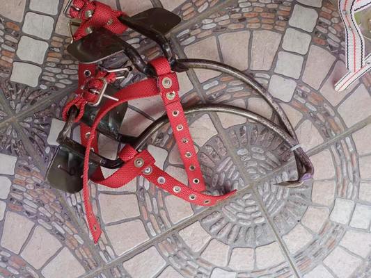 購入 Heavy-Duty Adjustable Wood Pole Climber with Sharp Spikes for 300mm Utility Poles online manufacture