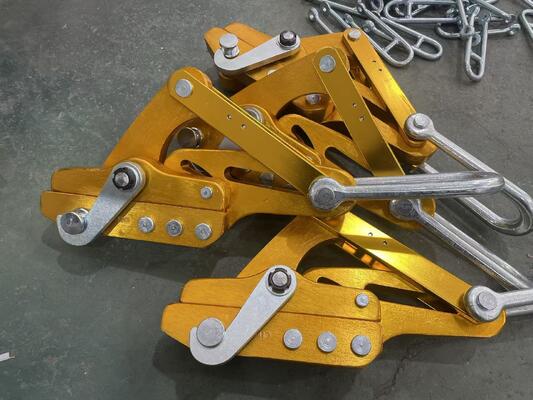 購入 8?? 20mm 16?? 25kN アルミニウム合金 OPGW 電源ラインの設置のためのコム・アロング・クランプ online manufacture