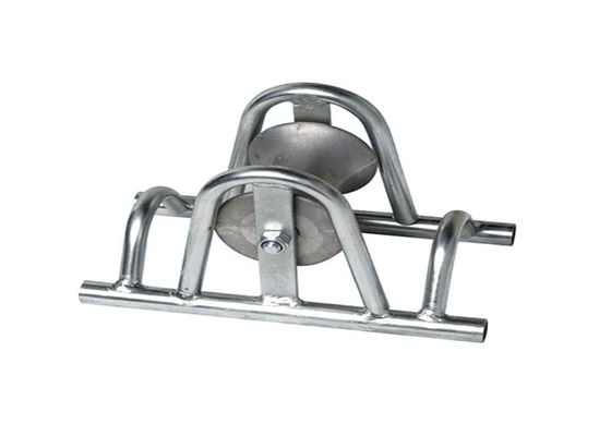 購入 頑丈なアルミニウム管状フレームの直線ケーブルのローラー online manufacture