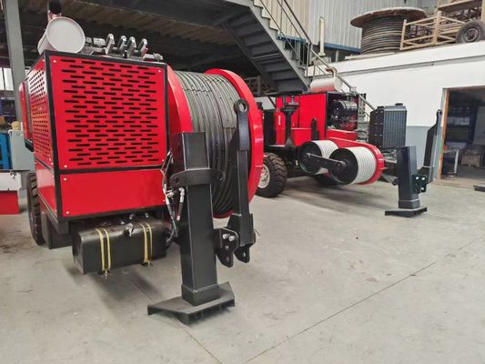 SA-YQ60 60KN ストリング導体用ディーゼルエンジン付き液圧ケーブル引き出し機