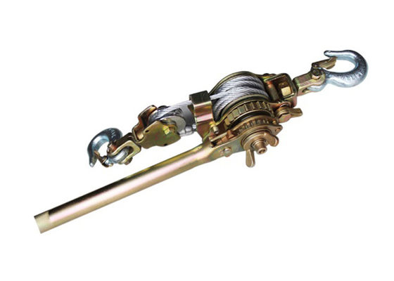 1～3トン手動ケーブルプーラー ワイヤーロープ ラチェットプーラー 手動操作と耐腐食性仕上げ