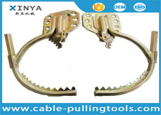 最大400mmの木製ポール用スパイク付き高耐久性電気木製ポールクライマー