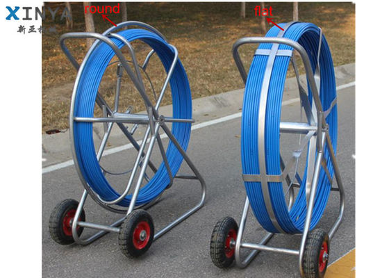 ケーブル押しの引きのための11mm 150Mのガラス繊維の管の棒ケーブル棒釣ざお